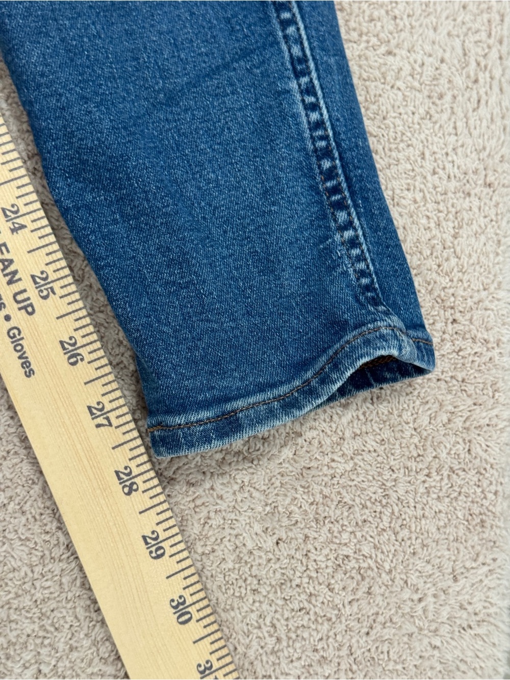 Madewell 10” High‑Rise Skinny Jeans Size 28 Fair Trade - Picture 9 of 9